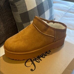 Forever Women’s brown Slip-On Shoes